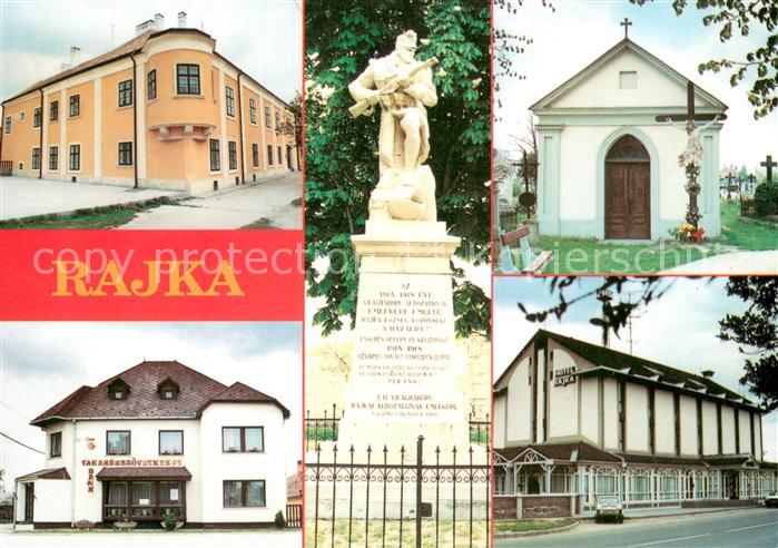 Rajka Bank Denkmal Kapelle