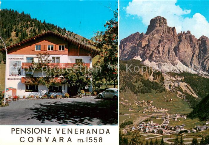 Corvara Pustertal Suedtirol Pensione Veneranda Panorama