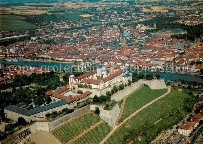 WueRZBURG Bayern Fliegeraufnahme mit Schloss