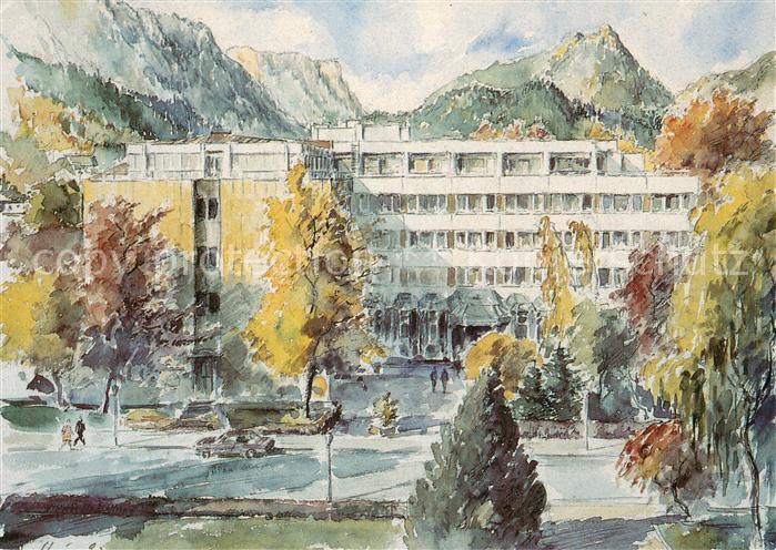 Bad Reichenhall Klinik Alpenland Kuenstlerkarte