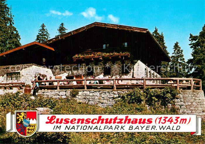 Lusenschutzhaus Terrasse