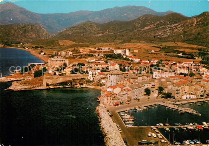 Saint-Florent Haute-Corse Fliegeraufnahme