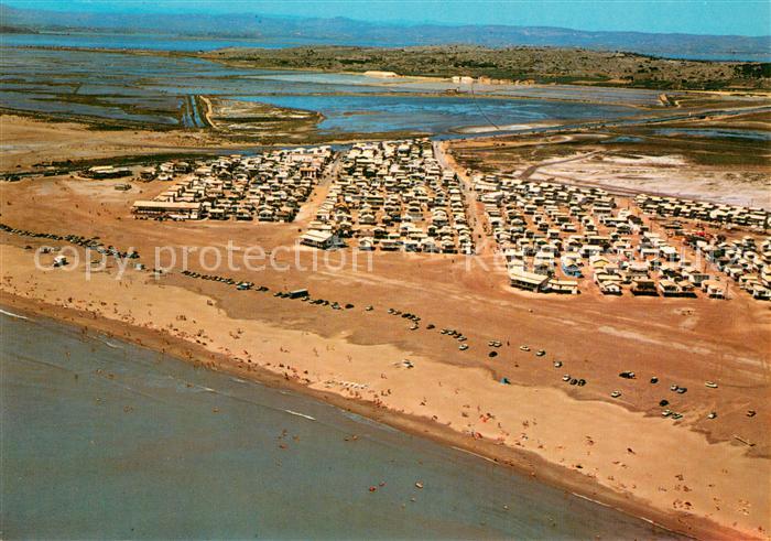 Gruissan Plage Vue aerienne sur la Station balneaire