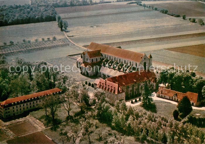 Pontigny Vue generale aerienne Eglise Abbatiale