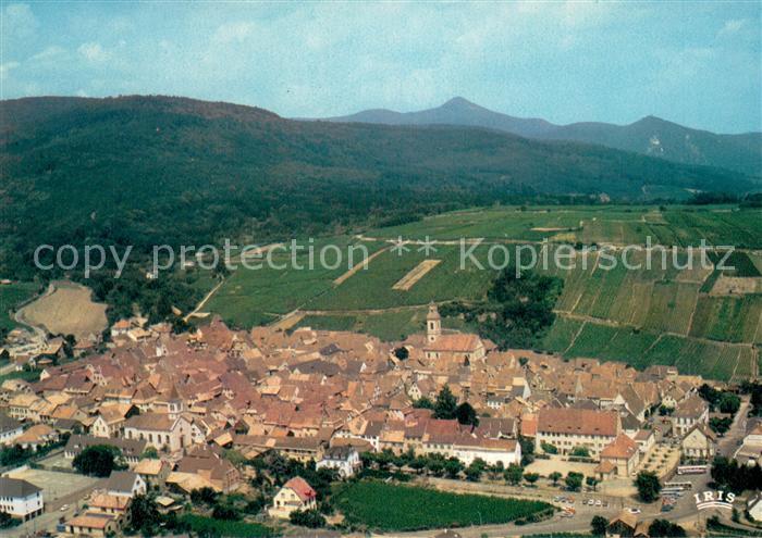 Riquewihr Haut Rhin Vue generale aerienne