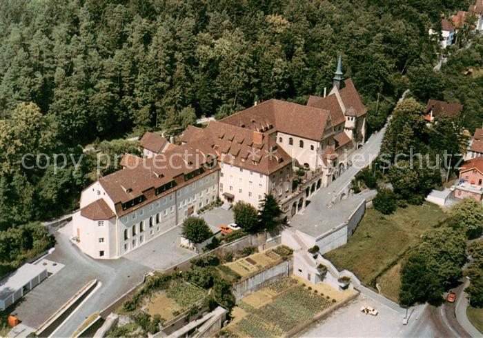 Sigmaringen Franziskanerkloster Gorheim Fliegeraufnahme