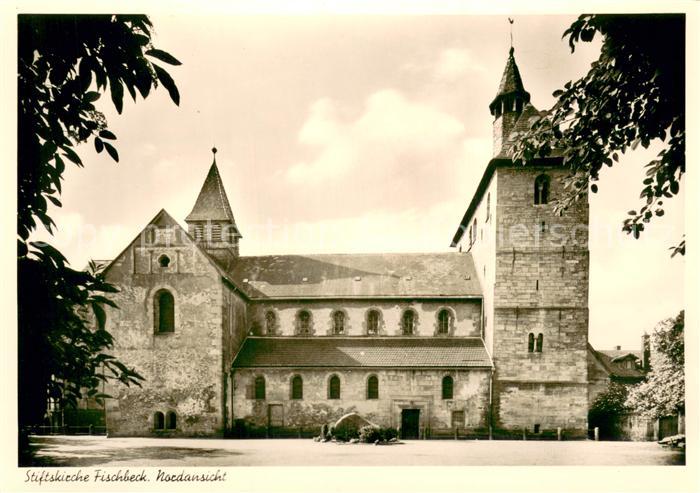 Fischbeck Weser Stiftskirche Nordansicht