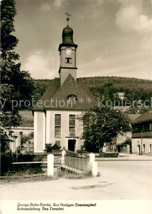 Schmiedeberg Dippoldiswalde George Baehr Kirche Zur Hl Dreieinigkeit