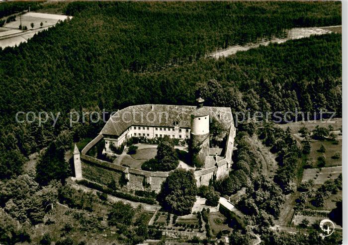 Pleinfeld Schloss Sandsee Fliegeraufnahme
