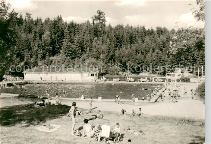 Schmiedefeld Rennsteig Waldfreibad