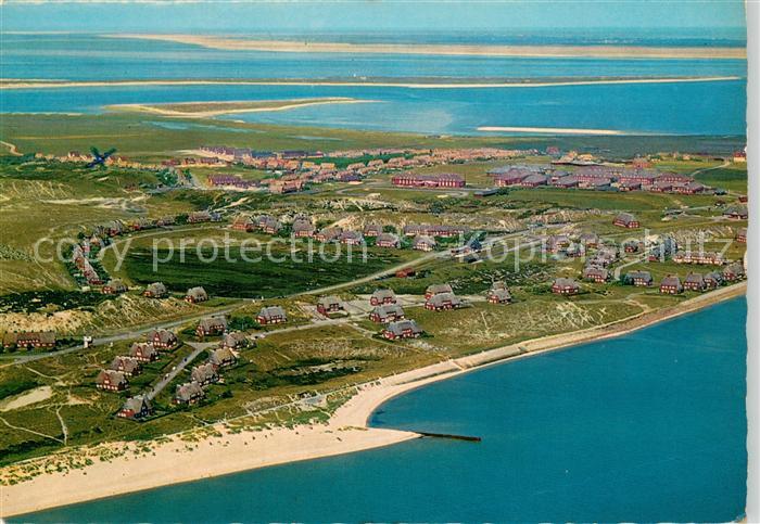 List Sylt Oststrand und Ort Fliegeraufnahme