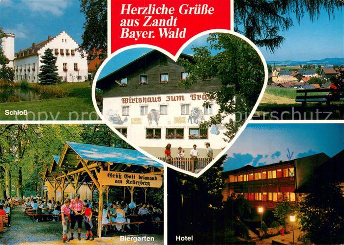 Zandt Oberpfalz Schloss Wirtshaus zum Braeu Biergarten Hotel