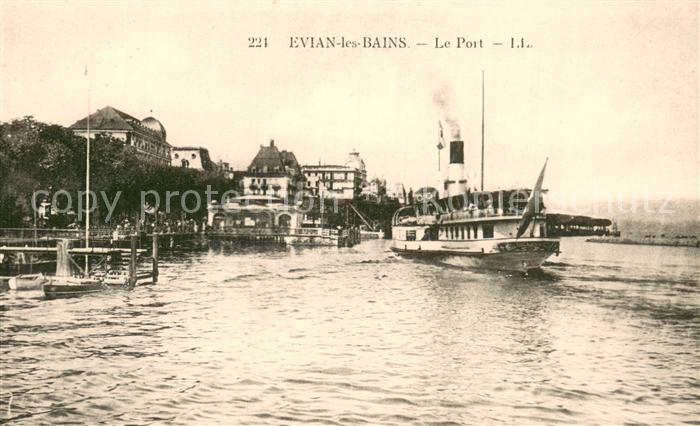 Evian-les-Bains 74 Le Port