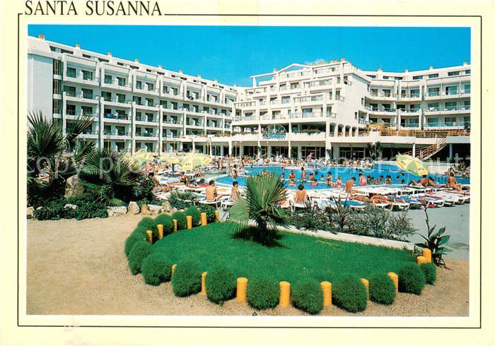 Santa Susanna Cataluna Aquamarin Park Hotel Pool