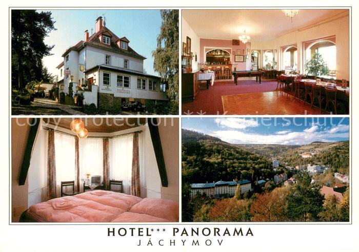 Jachymov Sankt Joachimsthal Hotel Panorama Gastraum Zimmer Panorama