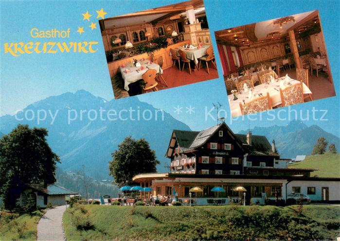 Hirschegg Kleinwalsertal Vorarlberg Gasthof Kreuzwirt Kreuz Keller Kreuz Iglu Ga