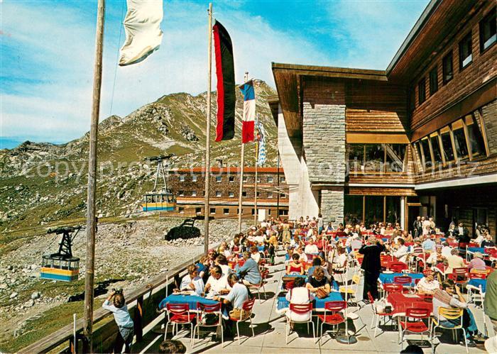 Oberstdorf Nebelhorn Bergstation Terrasse