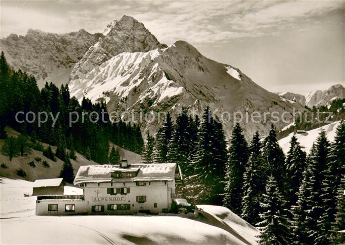 Riezlern Kleinwalsertal Vorarlberg Alpenhof Kirsch Panorama mit Widderstein und