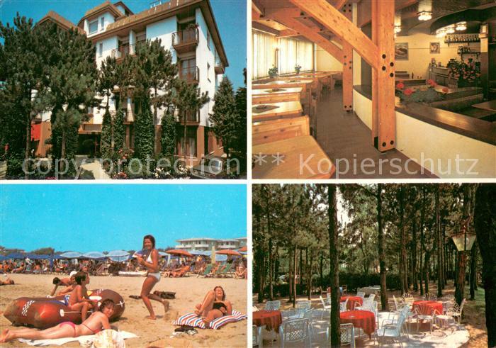 Bibione Hotel Franz Lido del Sole Gartenterrasse