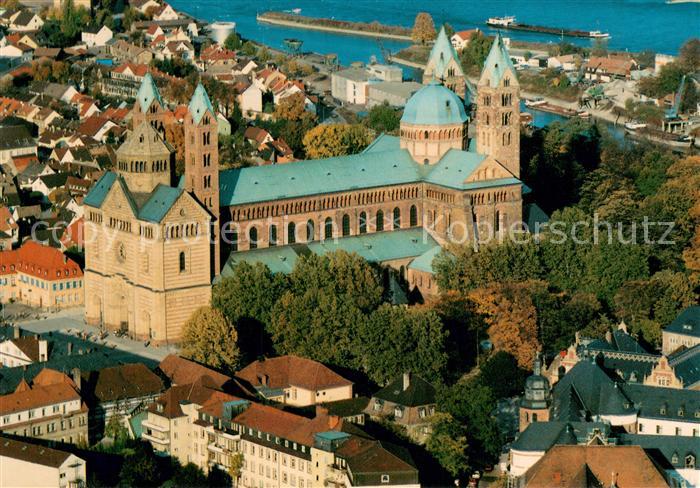 Speyer Rhein Der Kaiserdom Kathedralkirche Paepstliche Basilika