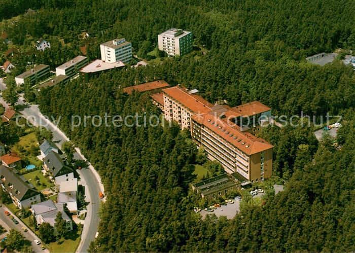 ERLANGEN Bayern Waldkrankenhaus St Marien mit Krankenpflegeschule Fliegeraufnahm