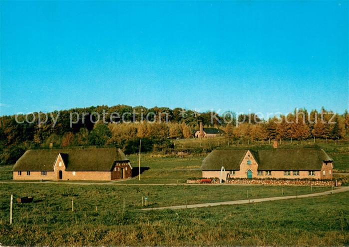 Rammsee Kiel Schleswig Holsteinisches Freilichtmuseum Haeuser aus dem nordfriesi
