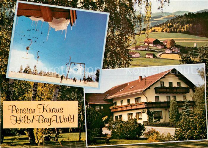 Kollnburg Pension Kraus Schlepplift Panorama