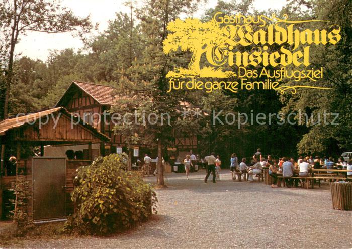 Himmelstadt Gasthaus Waldhaus Einsiedel Freiterrasse