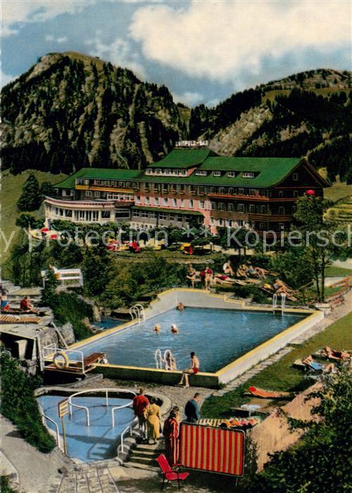 Bad Oberdorf Kurhotel Luitpoldbad Freibad