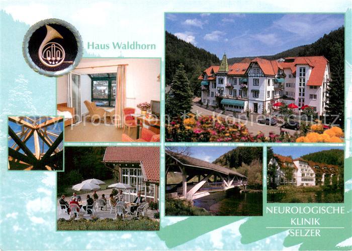 Schoenmuenzach Haus Waldhorn Neurologische Klinik Selzer