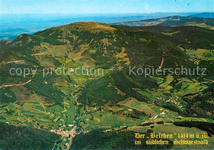 Belchen Baden Fliegeraufnahme