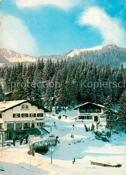 Spitzingsee Wurzhuette und Klausenhuette