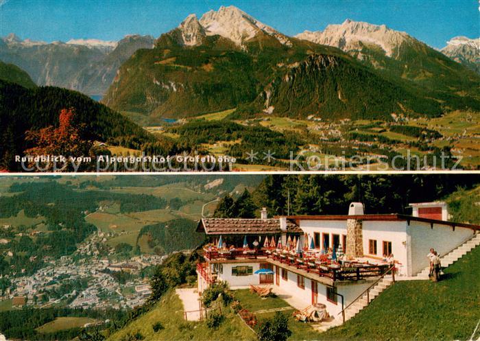 Obersalzberg Panorama Alpengasthaus und Terrassencafe Grafelhoehe