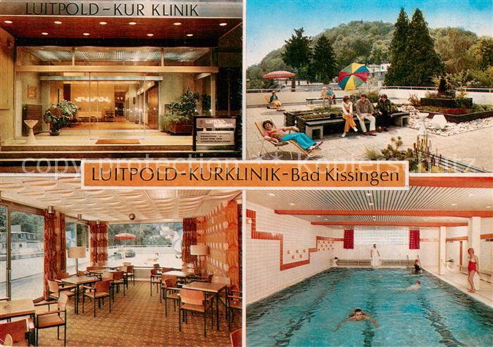 Bad Kissingen Luitpold Kurklinik Terrasse Aufenthaltsraum Hallenbad