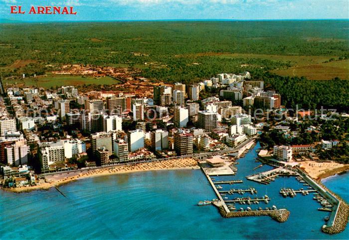 El Arenal Mallorca Fliegeraufnahme