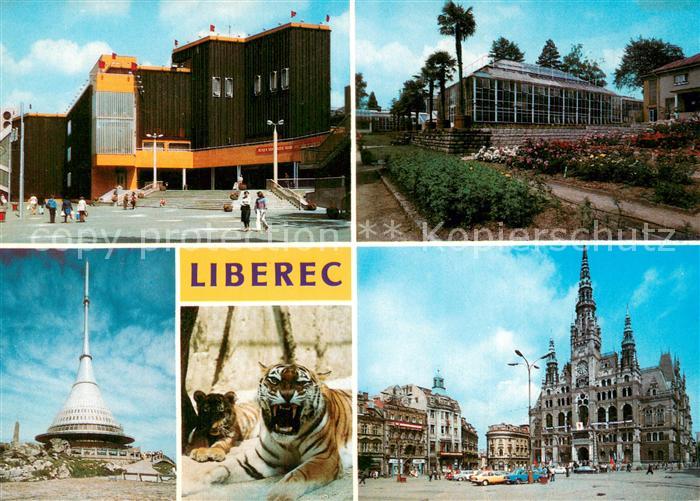 Liberec Reichenberg OD Jested Botanicka zahrada ZOO Liberec Namesti Bojovniku za