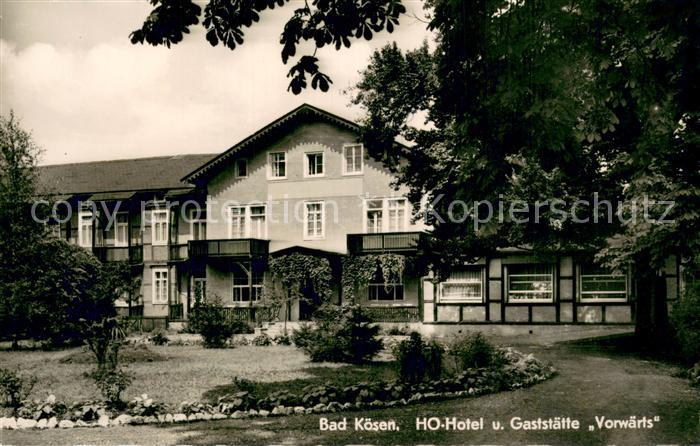 Bad Koesen HO-Hotel-Gaststaette Vorwaerts Aussenansicht
