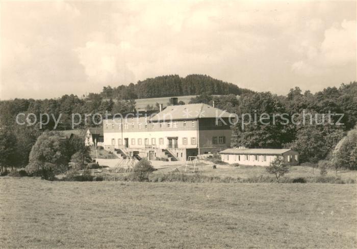 Walthersdorf Erzgebirge Ferienheim VEB-Zentralwerkstatt Regis Aussenansicht