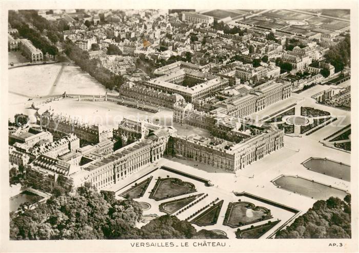 Versailles 78 Fliegeraufnahme Das Schloss
