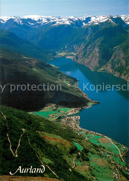Aurland Norge Panorama See