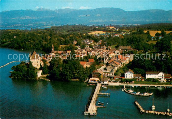 Yvoire Fliegeraufnahme