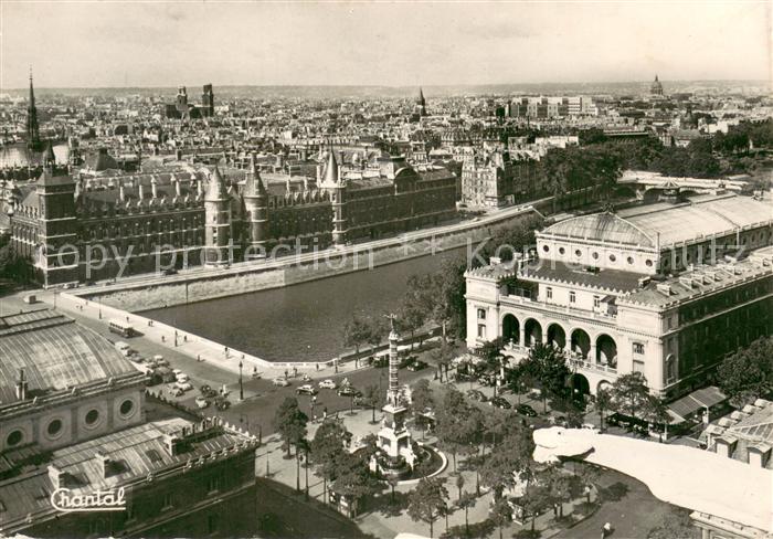 Paris 75 Place et Theatre du Chatelet Conciergerie