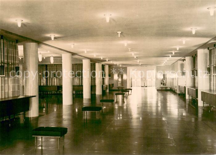 LEIPZIG Sachsen Opernhaus Garderoben-Hallen