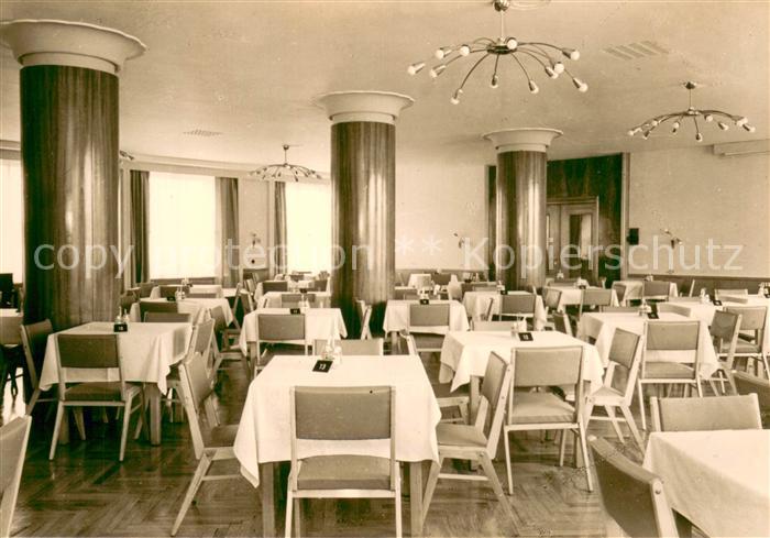 Altenberg Erzgebirge sanatorium Raupennest Speisesaal