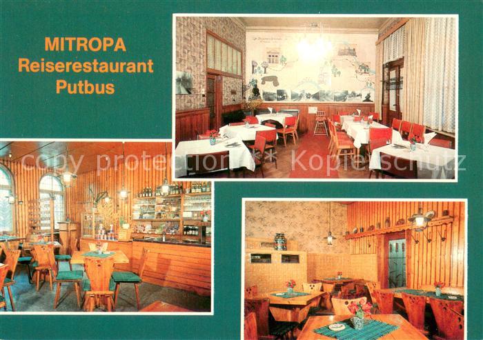 Putbus Ruegen Mitropa Reiserestaurant Putbus Speisesaal Bauernstube