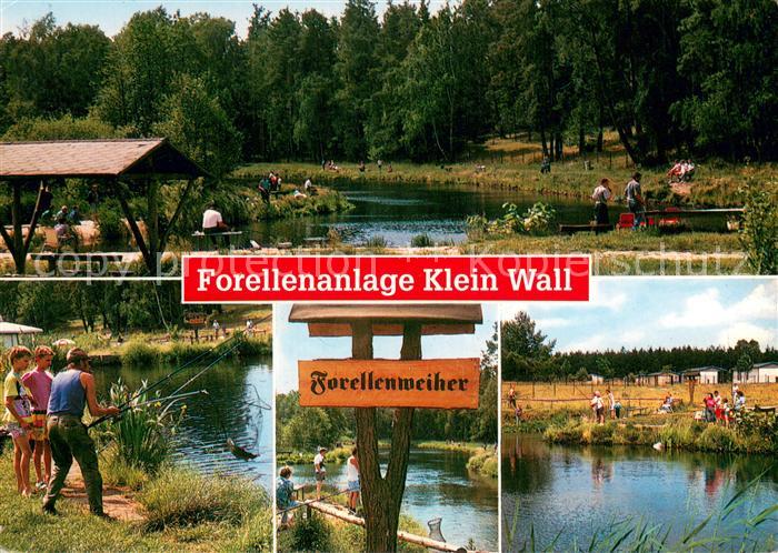 Gruenheide Mark Forellenanalge Klein Wall Weiher