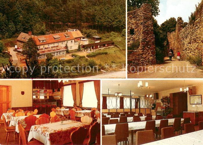 Bad Blankenburg Jugendherberge Wendolin Schaller Burgruine-Greifenstein