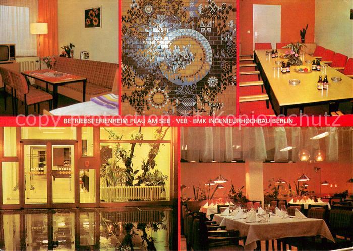 Plau See Betriebsferienheim Teilansichten