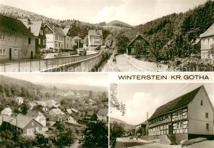 Winterstein Emsetal Teilansichten Fachwerkhaus