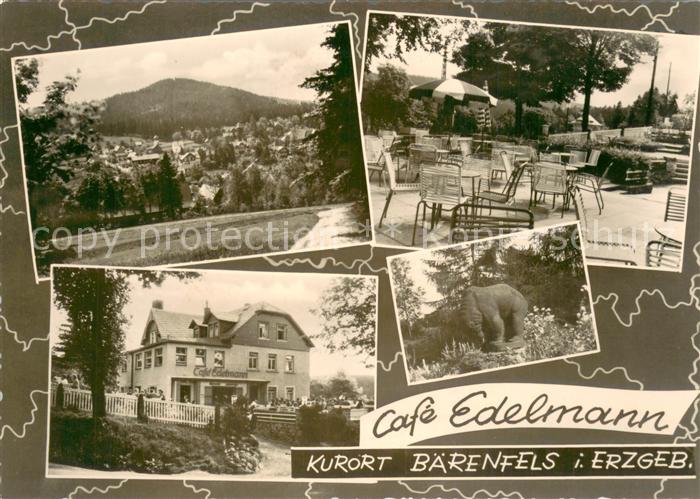 Baerenfels Erzgebirge Cafe Edelmann